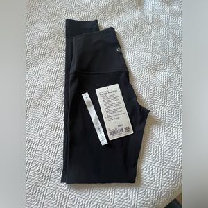 Lululemon align HR tight. 25”. Size 2. Black